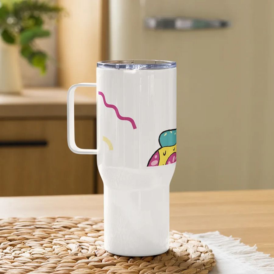 PIZZA x PARTY travel mug product image (10)