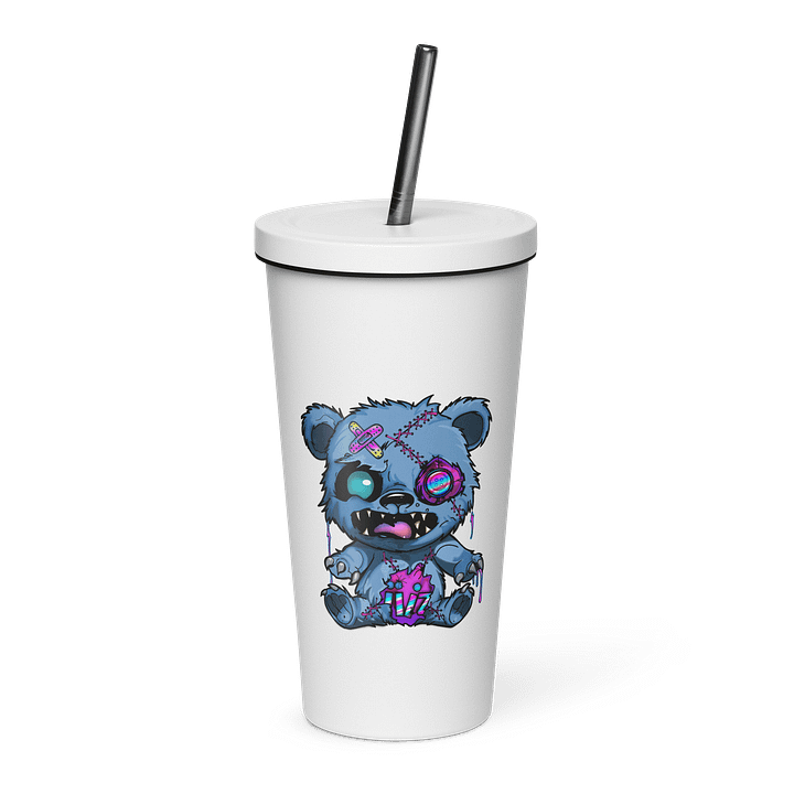 Zombie Bear Tumbler WHITE product image (1)