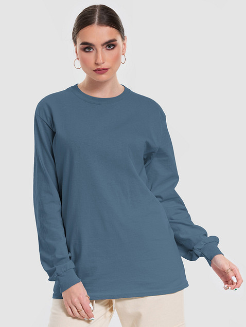 Photo showing Gildan Ultra Cotton Long Sleeve T-Shirt