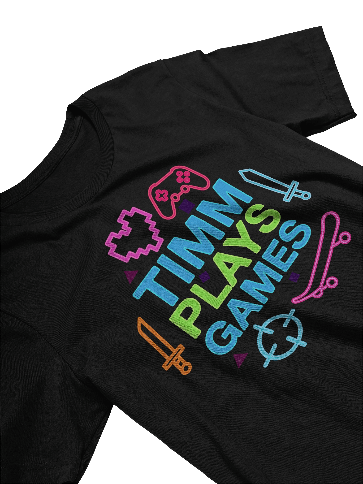 The Timm Plays Games Female T-Shirt product image (3)