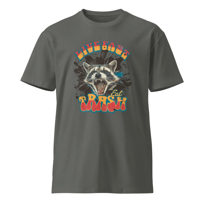 Live Fast Eat Trash Tshirt product image (1)