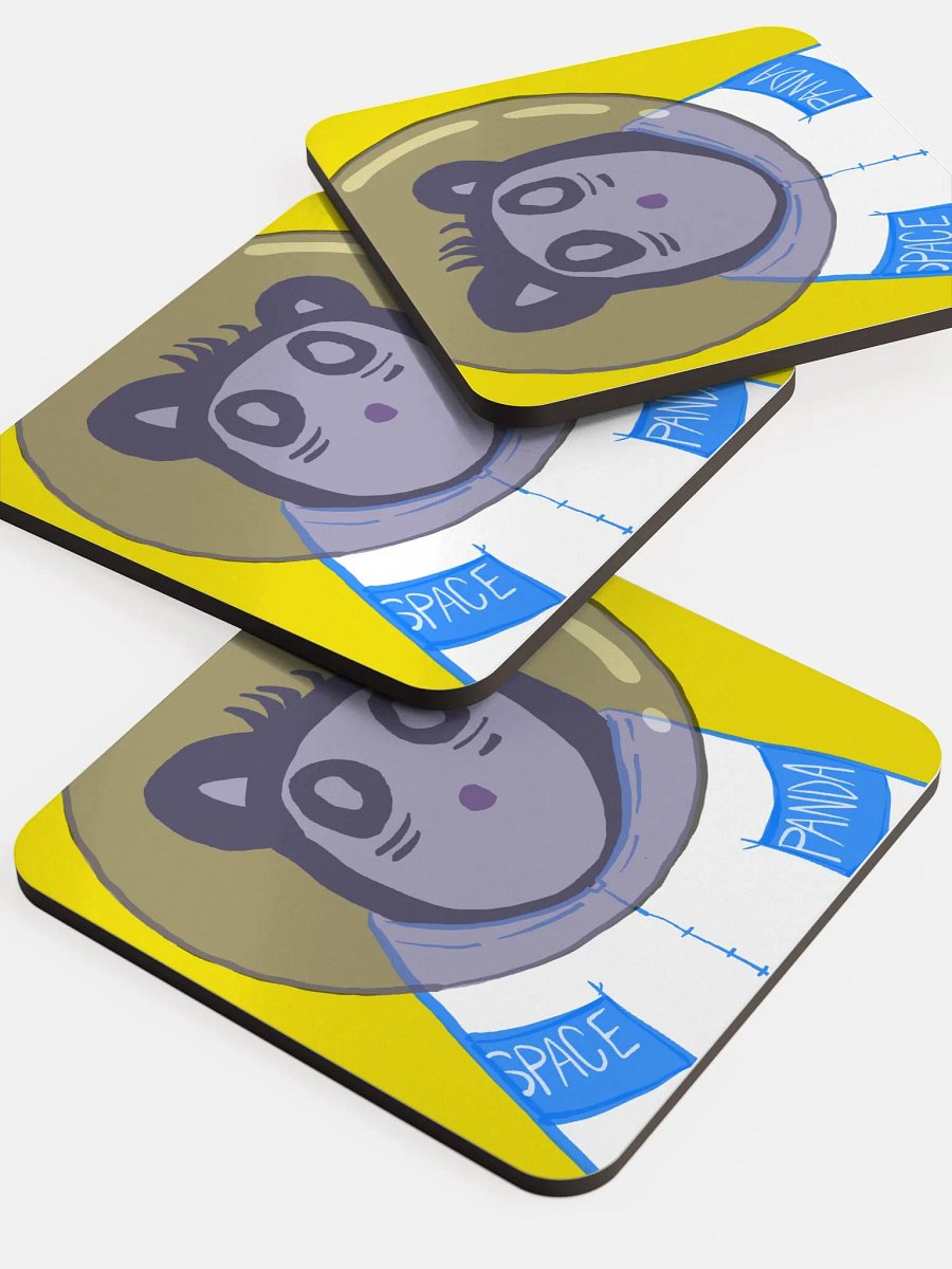 Space Panda Coasters product image (5)