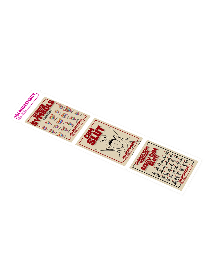 ISLANDFEMBOY : Sissy Sticker Pack : Femboy : Twink product image (2)