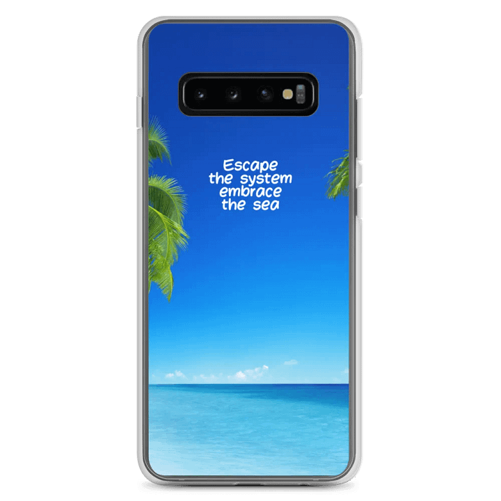 Embrace the Sea Samsung® Clear Case product image (8)