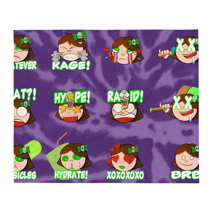 Emote Throw Blanket product image (13)