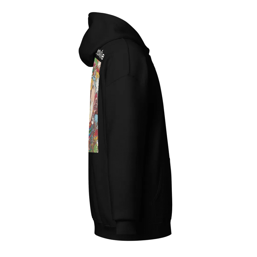 Marker Art Series Zip Hoodie product image (6)