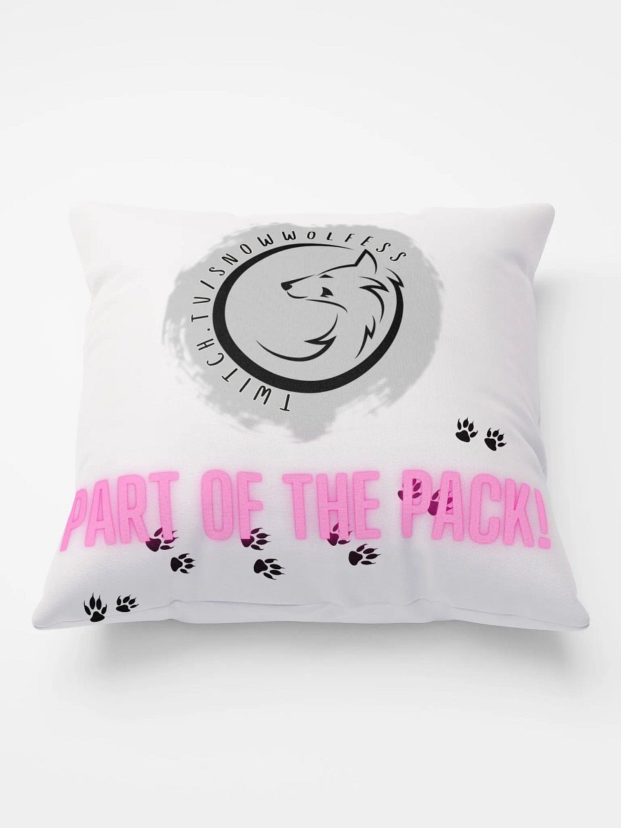 Snowwolfess Logo Pillow product image (1)