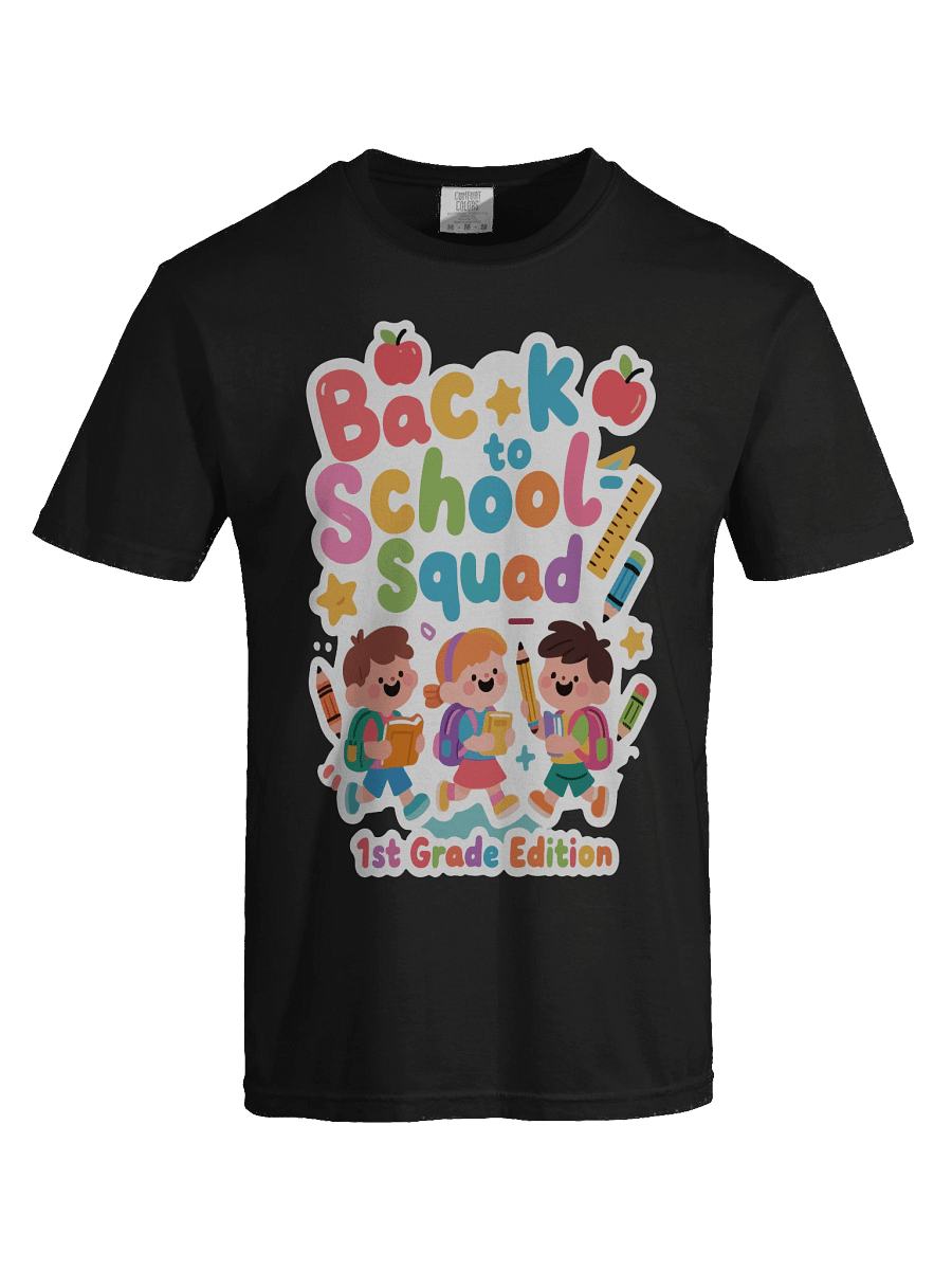 Back to School Squad 1st Grade Edition | Cool Kids Team Shirt product image (7)