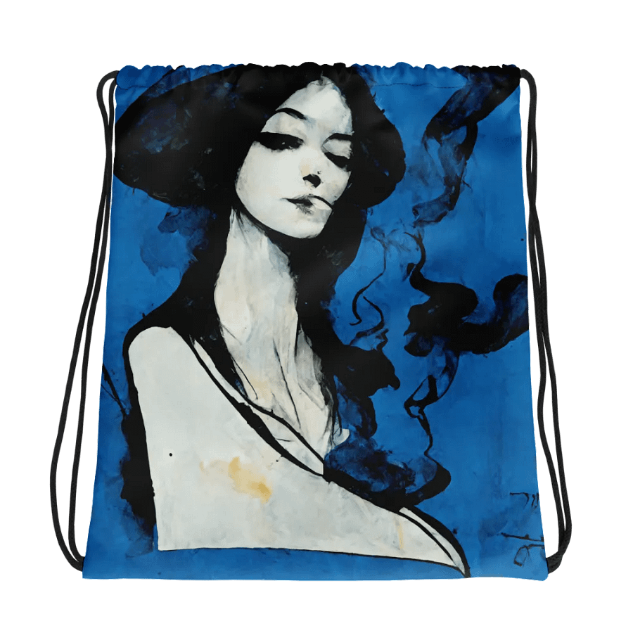 Tranquil Reflections Drawstring Bag product image (1)