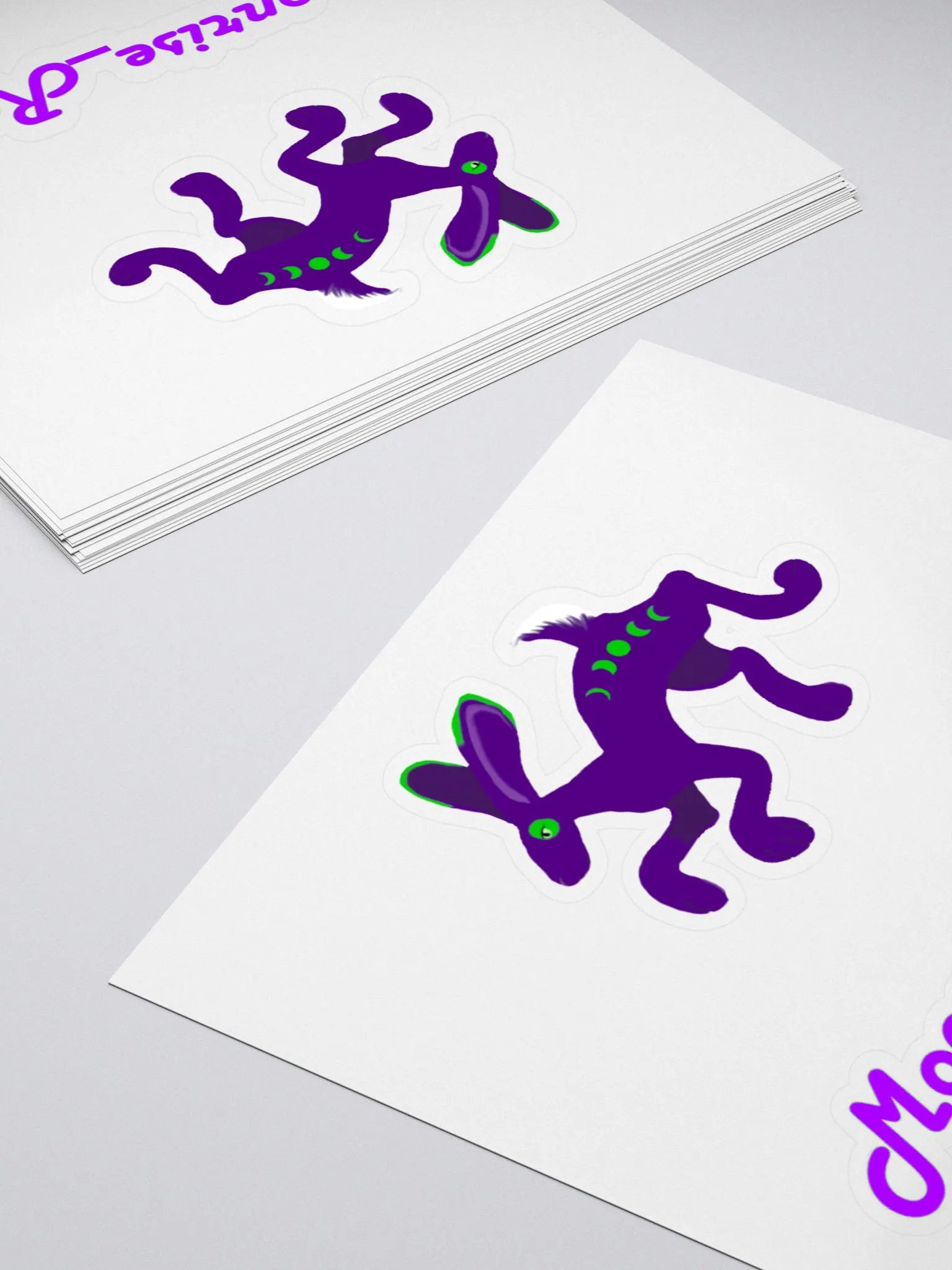 Moonrise Rabbit Brand Sticker product image (4)