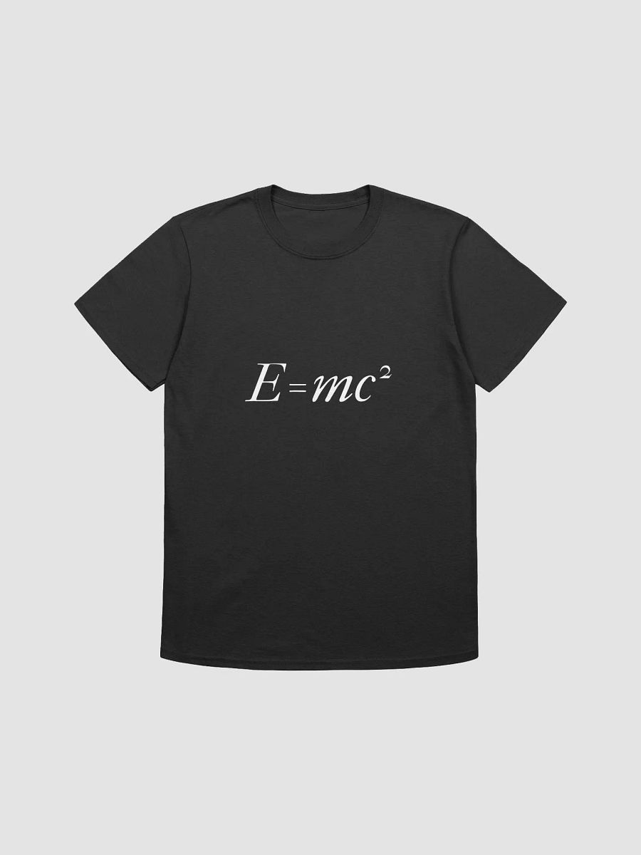 E = mc² Handwritten Equation T-Shirt product image (1)