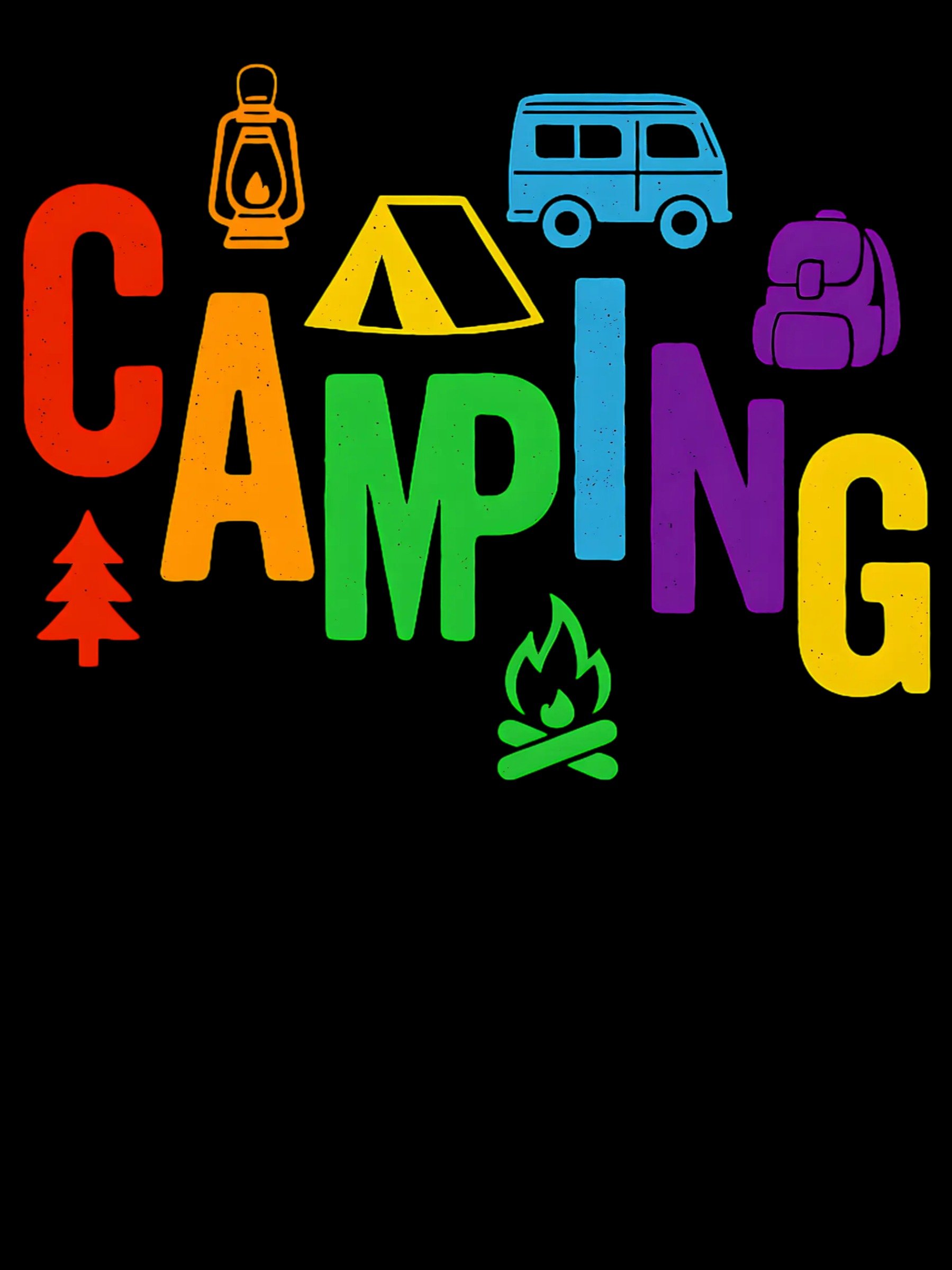 Camping Colorful Icons product image (1)