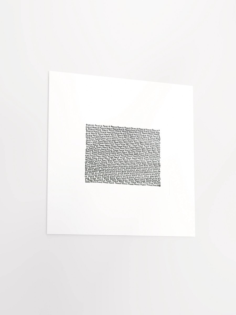 Peace 1 panel card print product image (6)