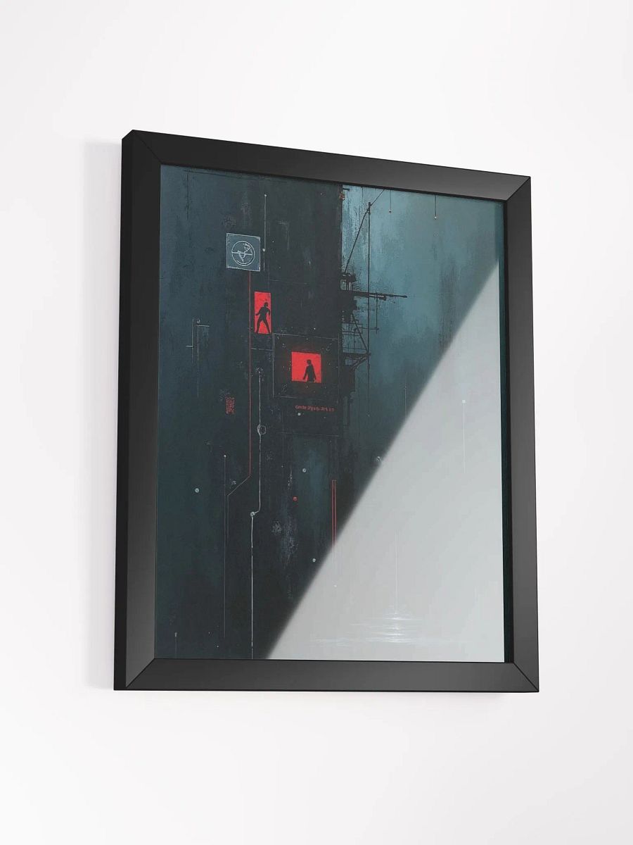 Cyberpunk Illumination Framed Print product image (16)
