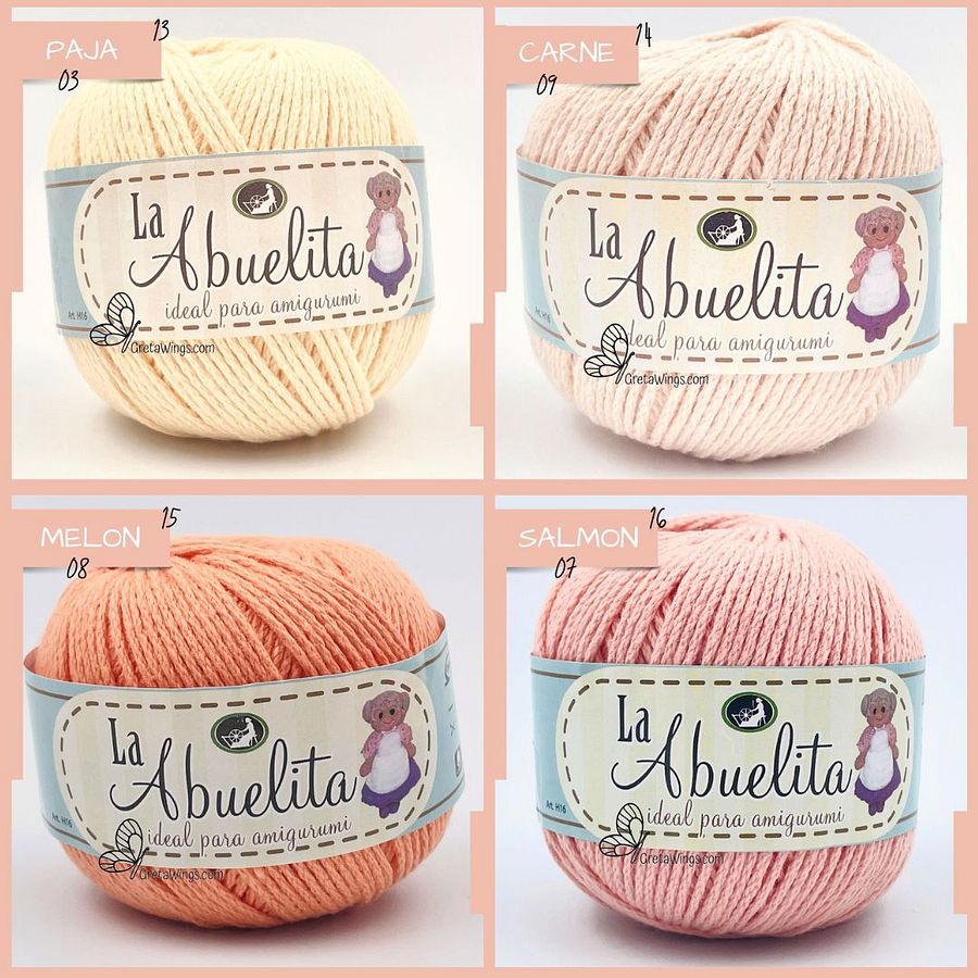 LA ABUELITA – 50g (120yds) 100% Cotton Yarn | Perfect for Amigurumi product image (4)