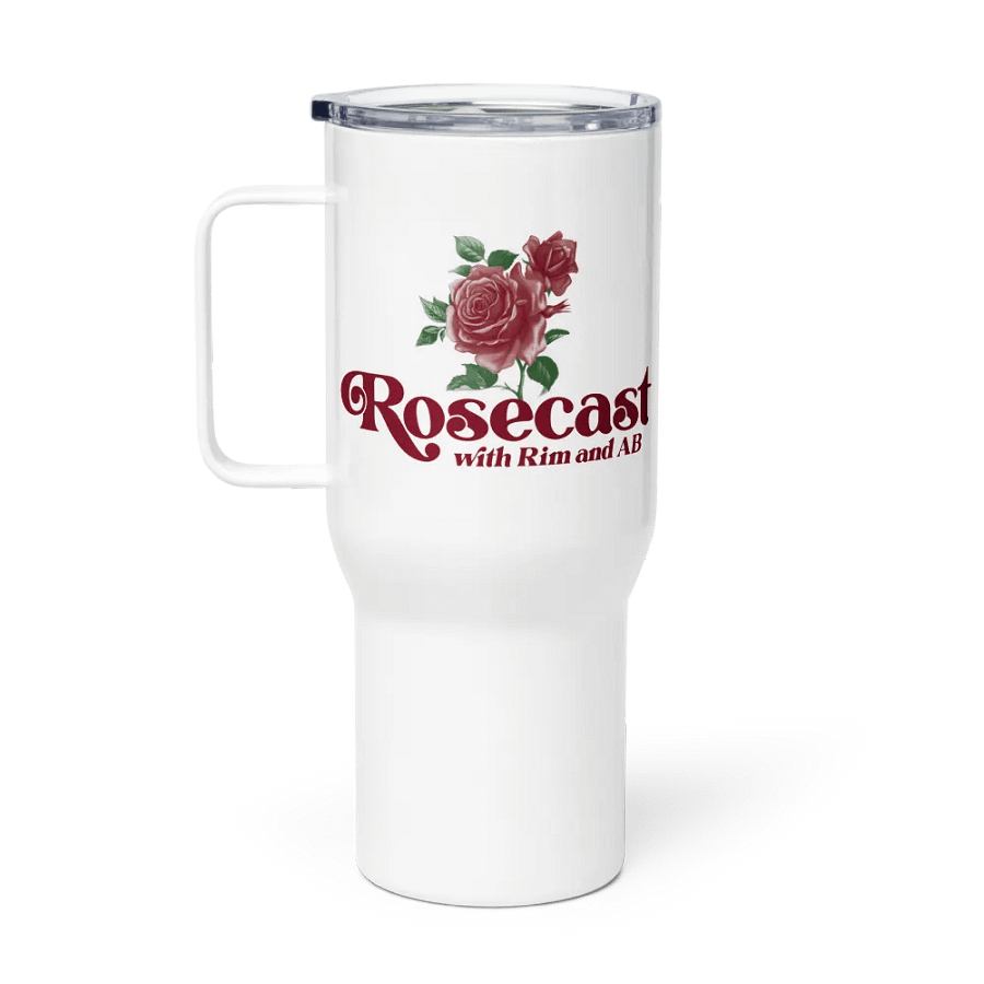 Retro Rose Travel Mug w/ Handle product image (2)