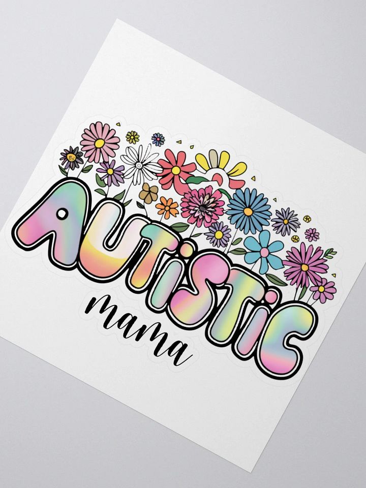 Autistic Mama Sticker product image (5)