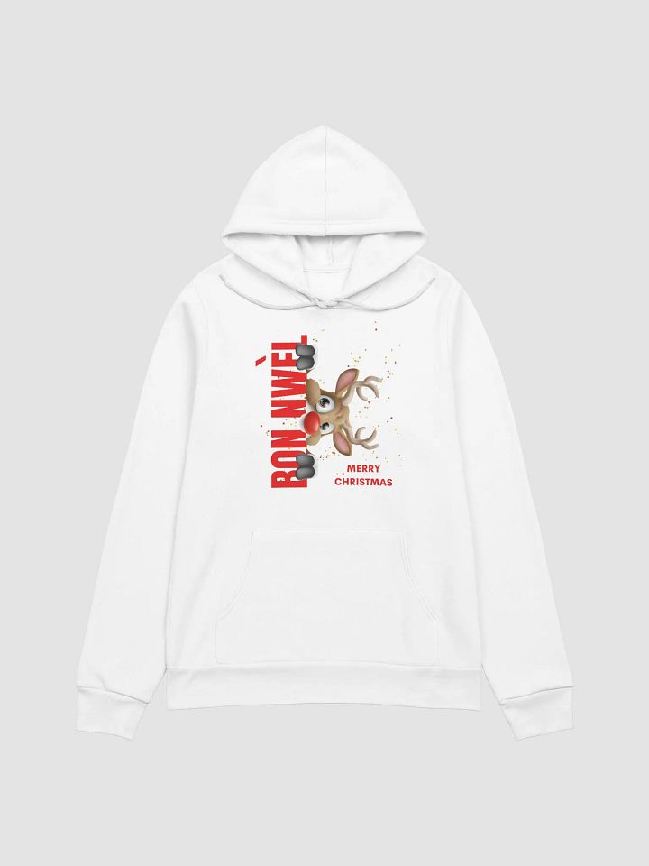 Bon Nwèl Cozy Reindeer Peek-a-Boo Hoodie product image (37)