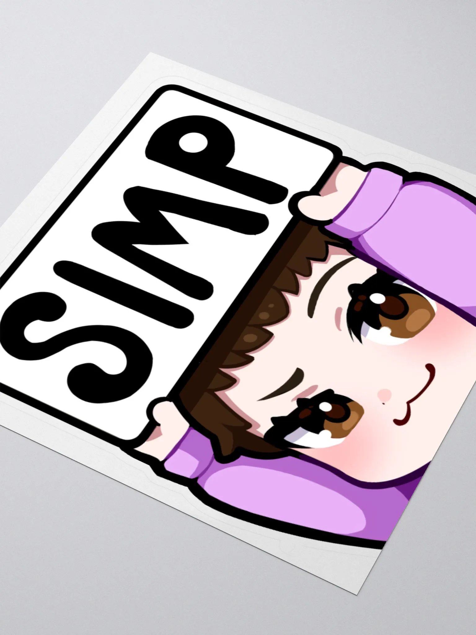 Dedicated Simp Sticker product image (8)