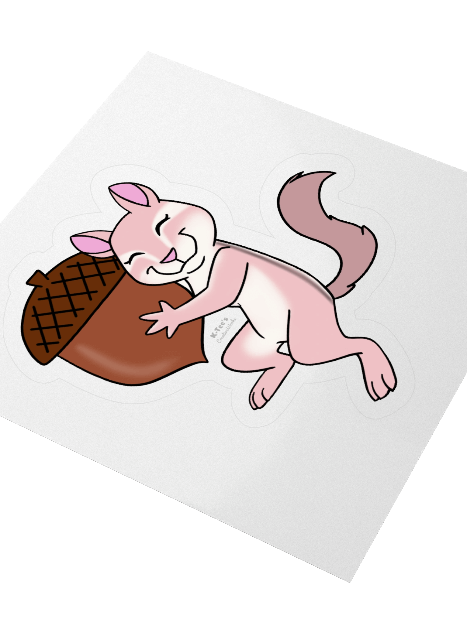 "Cheerful Chipmunk" - Sticker product image (3)