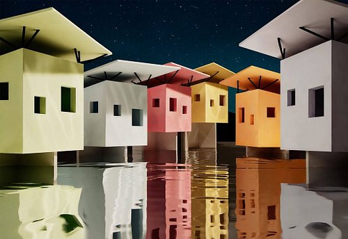 @jamescasebere is an American artist who combines architecture, photography and sculpture to produce captivating pieces. For ...