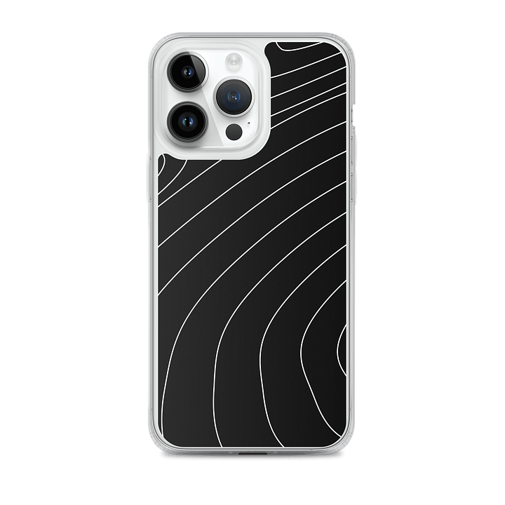 Black & White Iphone Clear Case product image (2)