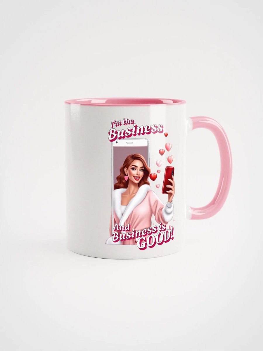 I'm The Business - Social Media Influencer - Ceramic Mug with Color Inside - v6 product image (1)