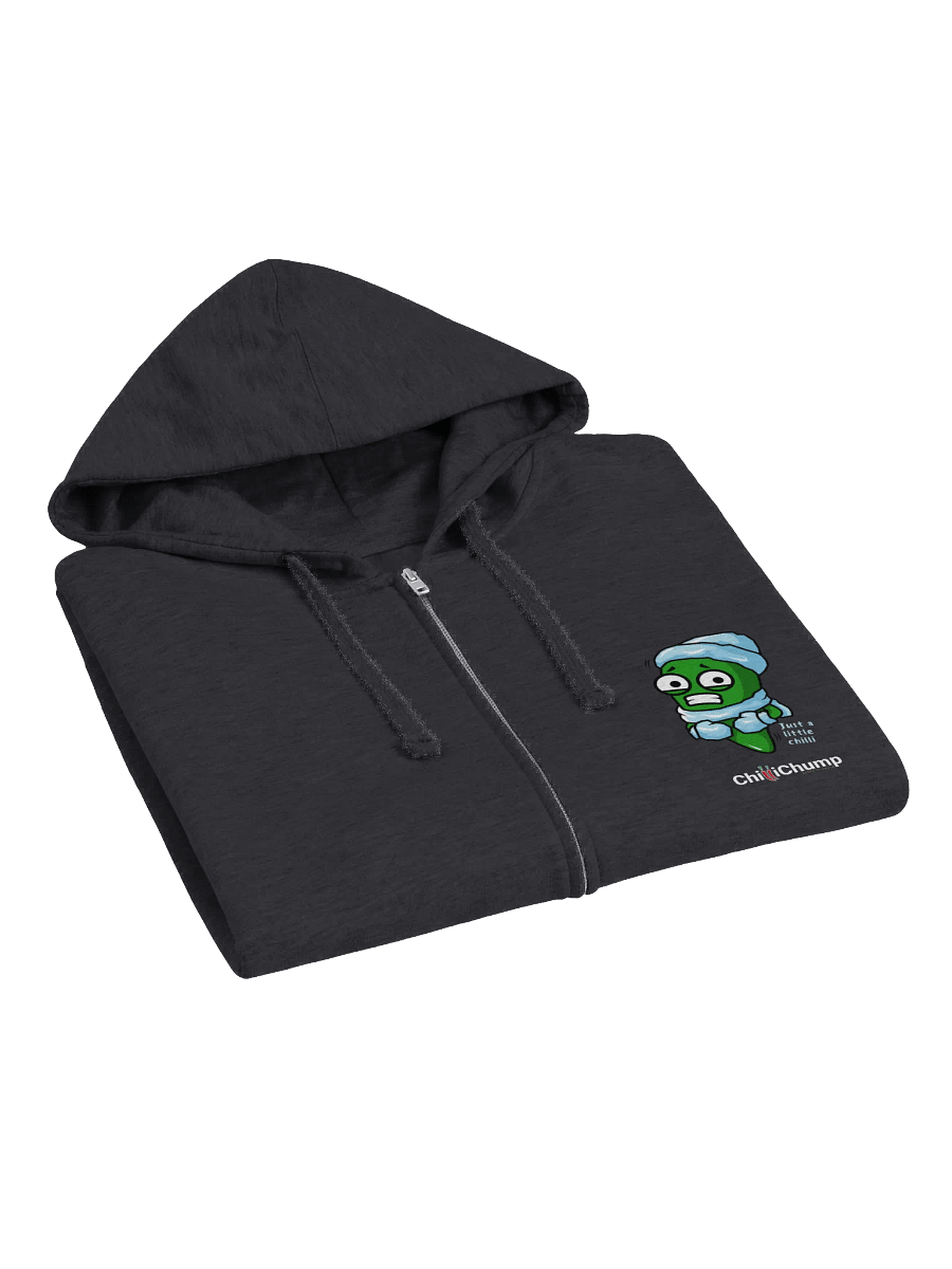The Little Chilli Winter Shivers Collection - Zip Fleece Hoodie - Pocket - Dark! product image (6)