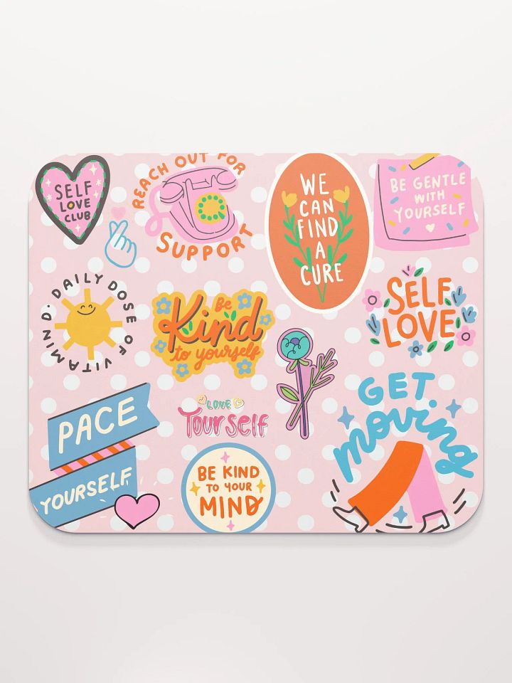 Motivational Patchwork Mouse Pad product image (2)