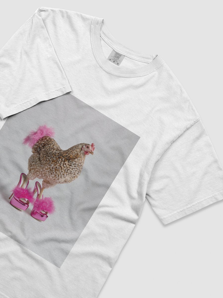 Glam Chicken - Garment-Dyed Heavyweight T-Shirt product image (5)