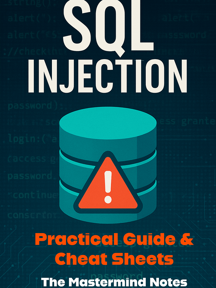 SQL Injection Cheat Sheets | V1 product image (1)