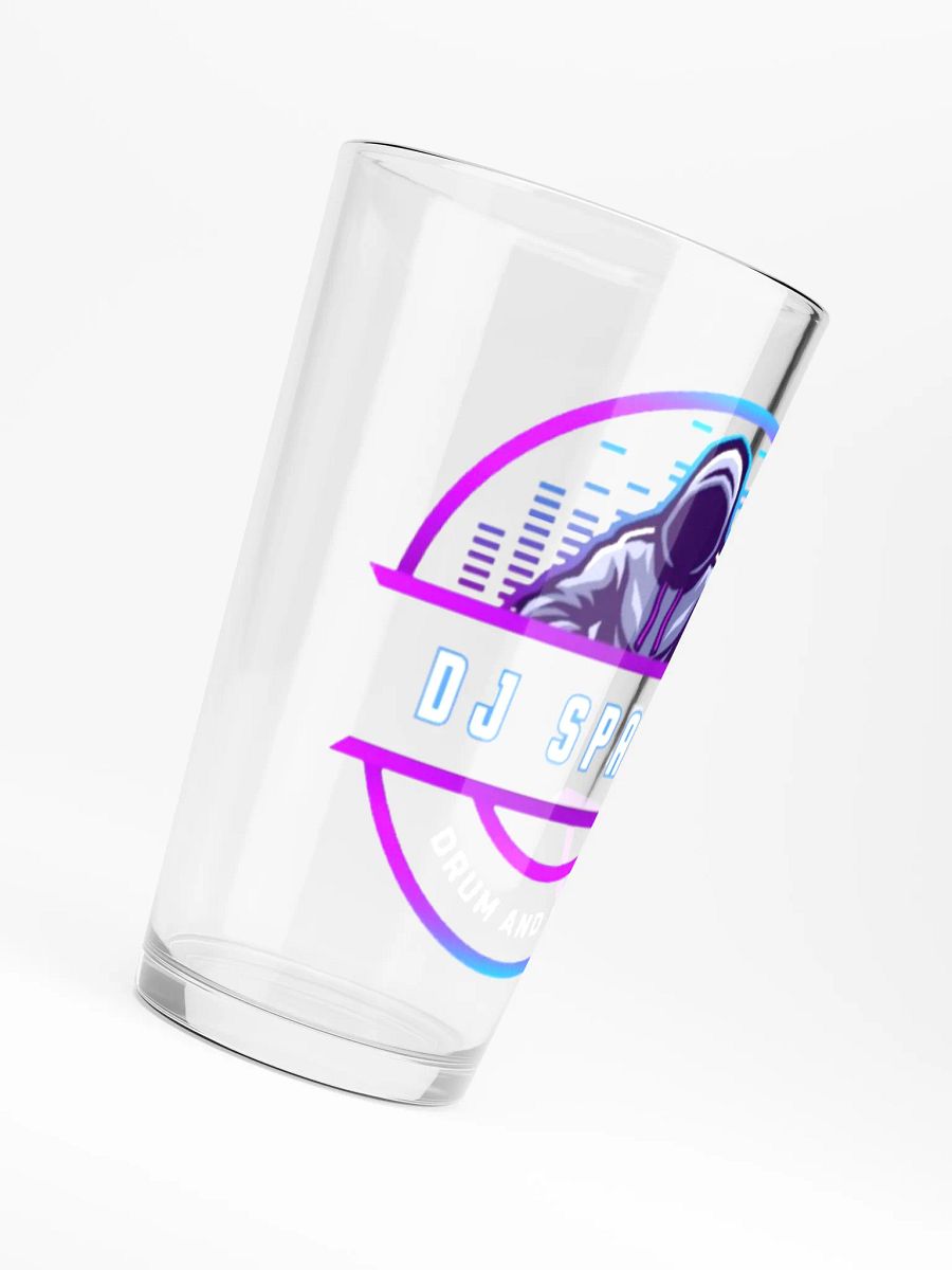 DJ Sparkz Drum and Bass Pint Glass product image (6)