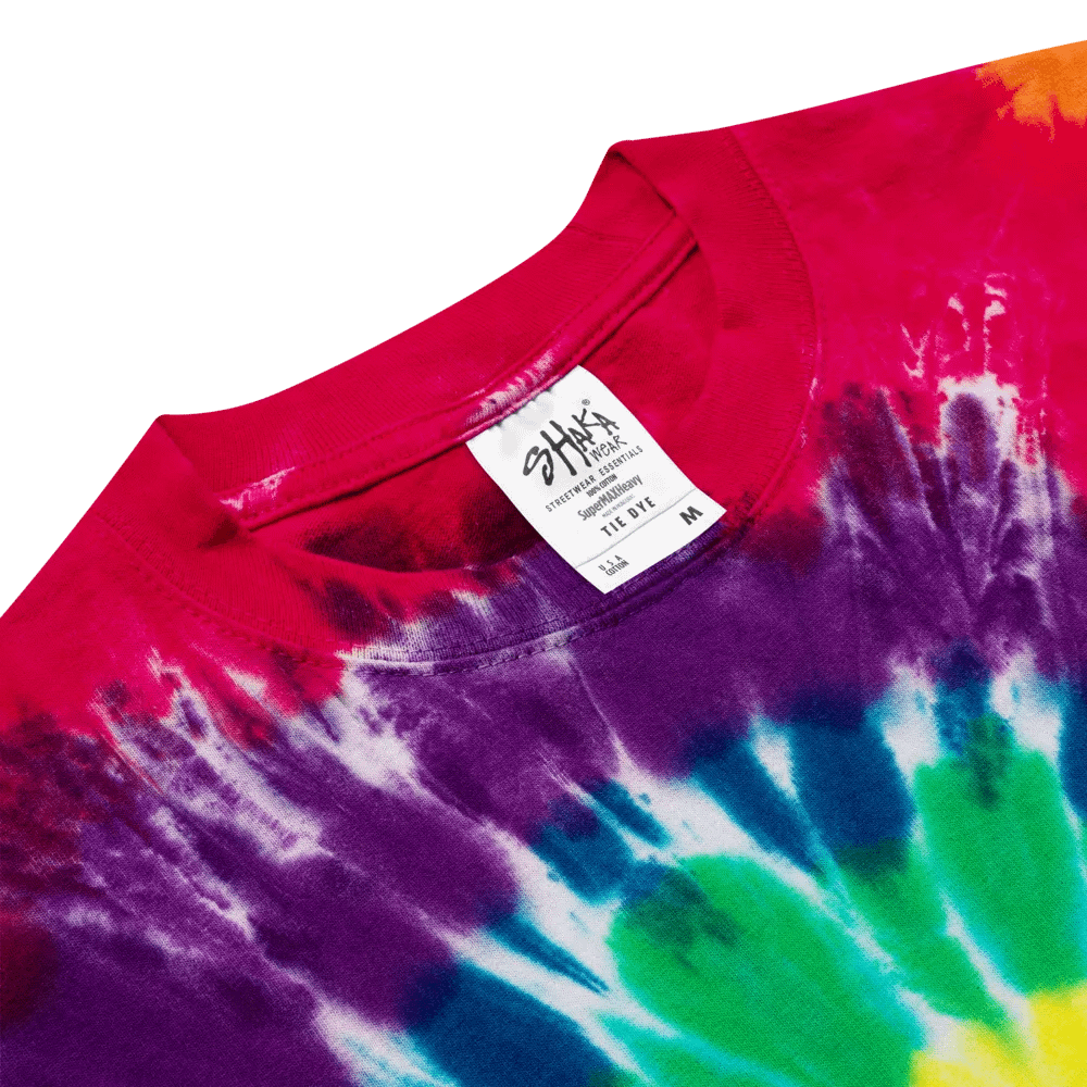 FREAK (Rainbow Gush) - Oversized Tie-Dye T-Shirt product image (5)