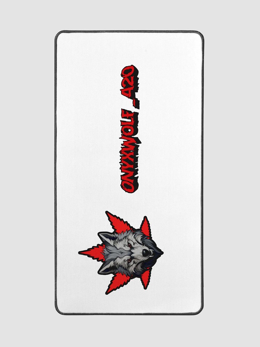 OnyxWolf_420 Desk Mat product image (2)