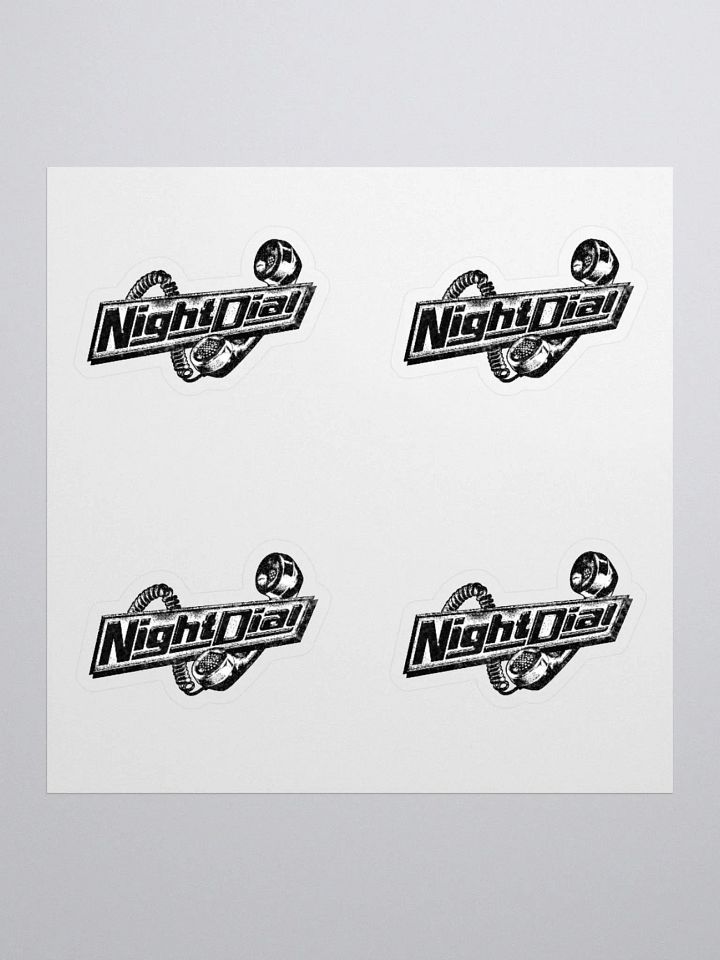 NIGHT DIAL Kiss Cut Stickers product image (1)