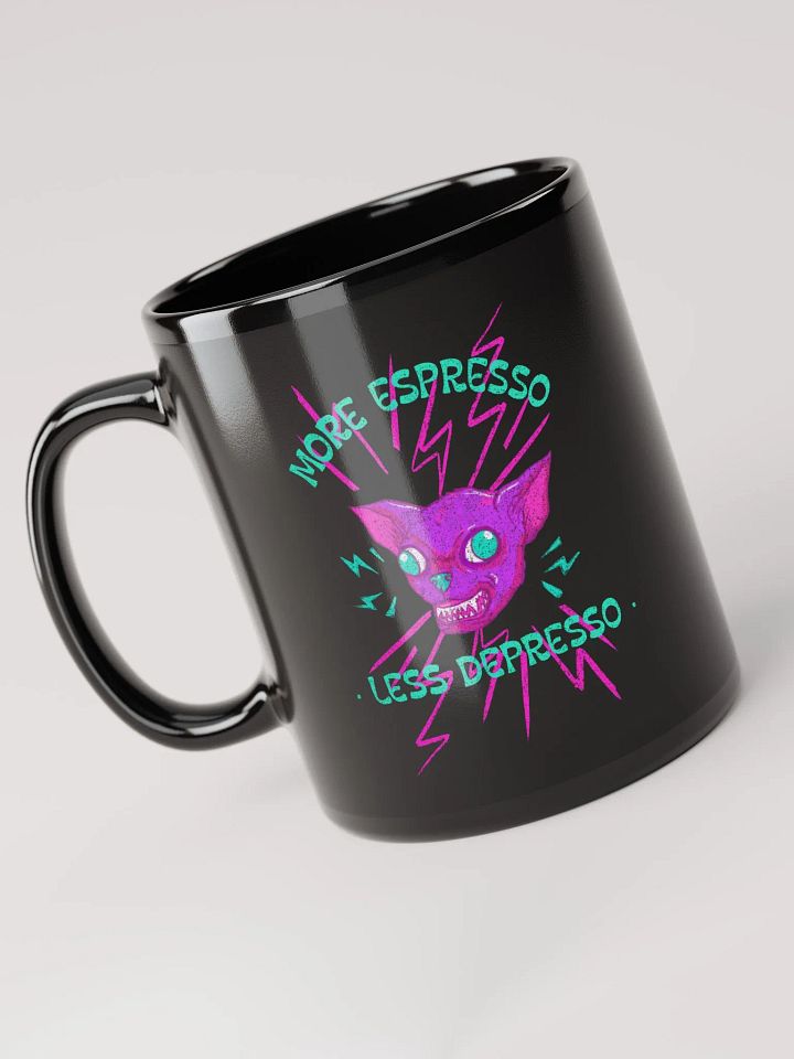 Mischievous Espresso Cat Mug product image (1)