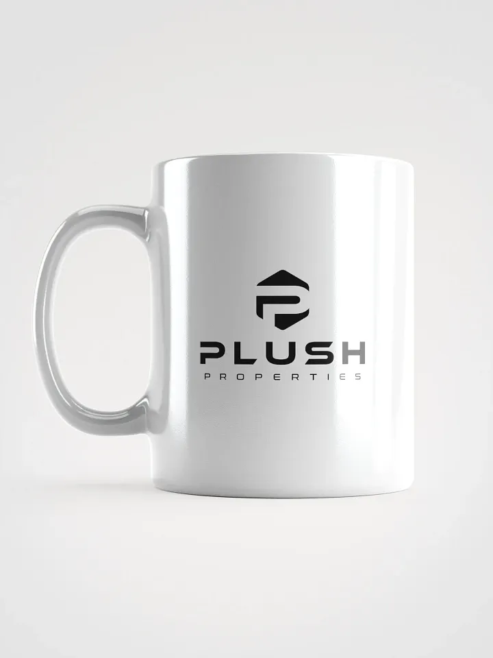 Plush White Glossy Mug product image (2)