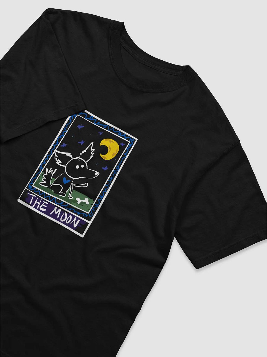"the moon" tarot card t-shirt (dark) product image (21)
