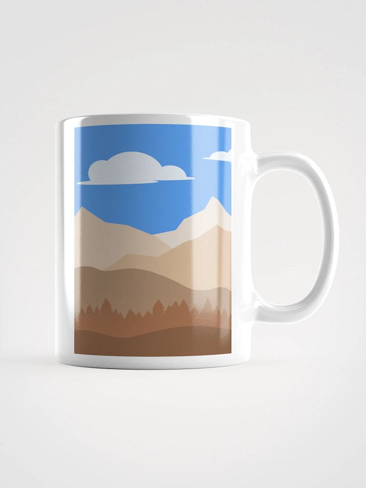 Mountain Valley Mug (White) product image (1)