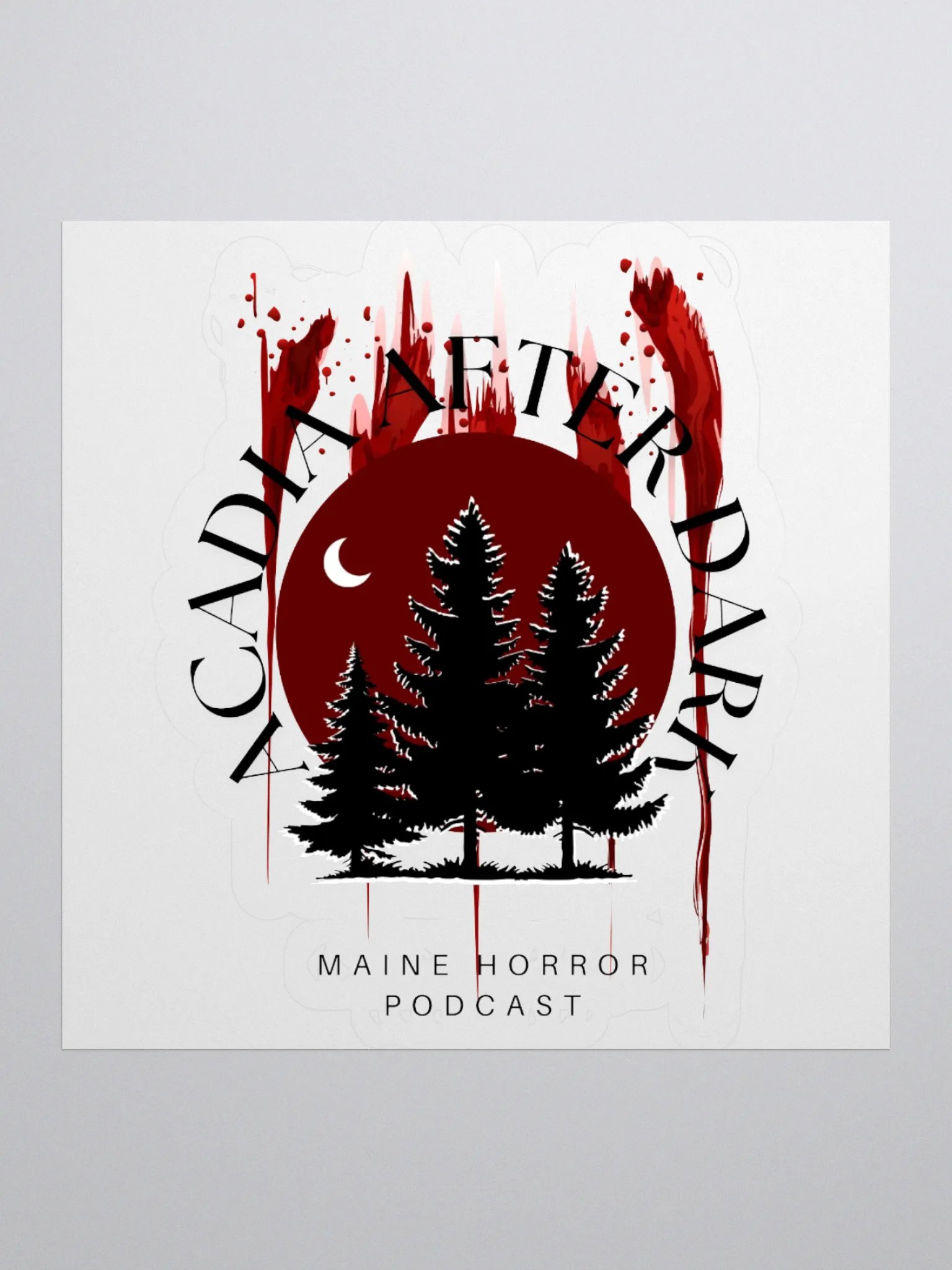 Acadia After Dark Claw Marks Sticker product image (1)