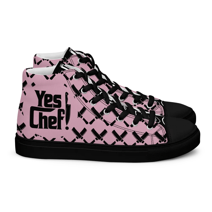 Yes Chef High Top Pink Black/Black Female product image (2)