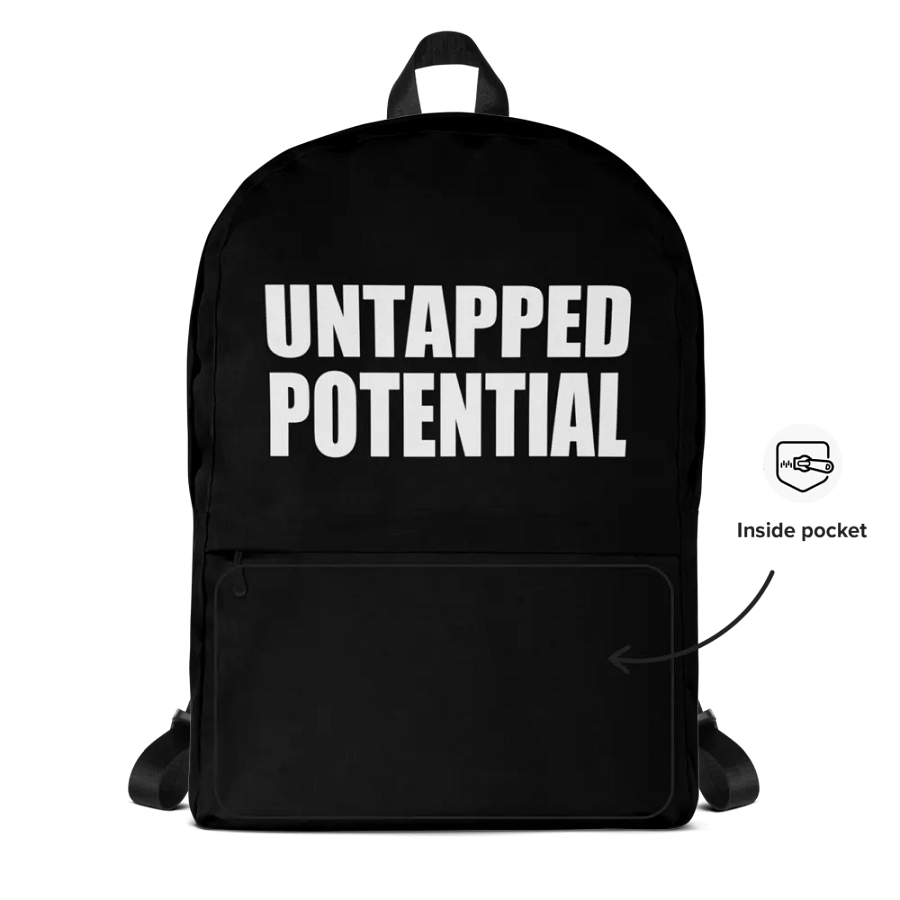 Untapped Potential All-Over Backpack product image (12)