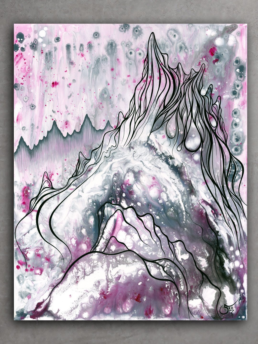 Mountain Echoes - Original Painting product image (1)