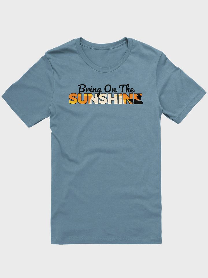 Bring On The Sunshine Graphic Print, Retro Sun With Palm Tree product image (41)