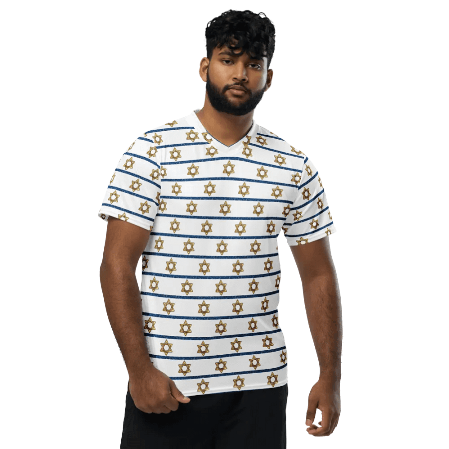 Golden Horizon Harmony V-Neck T-shirt product image (6)
