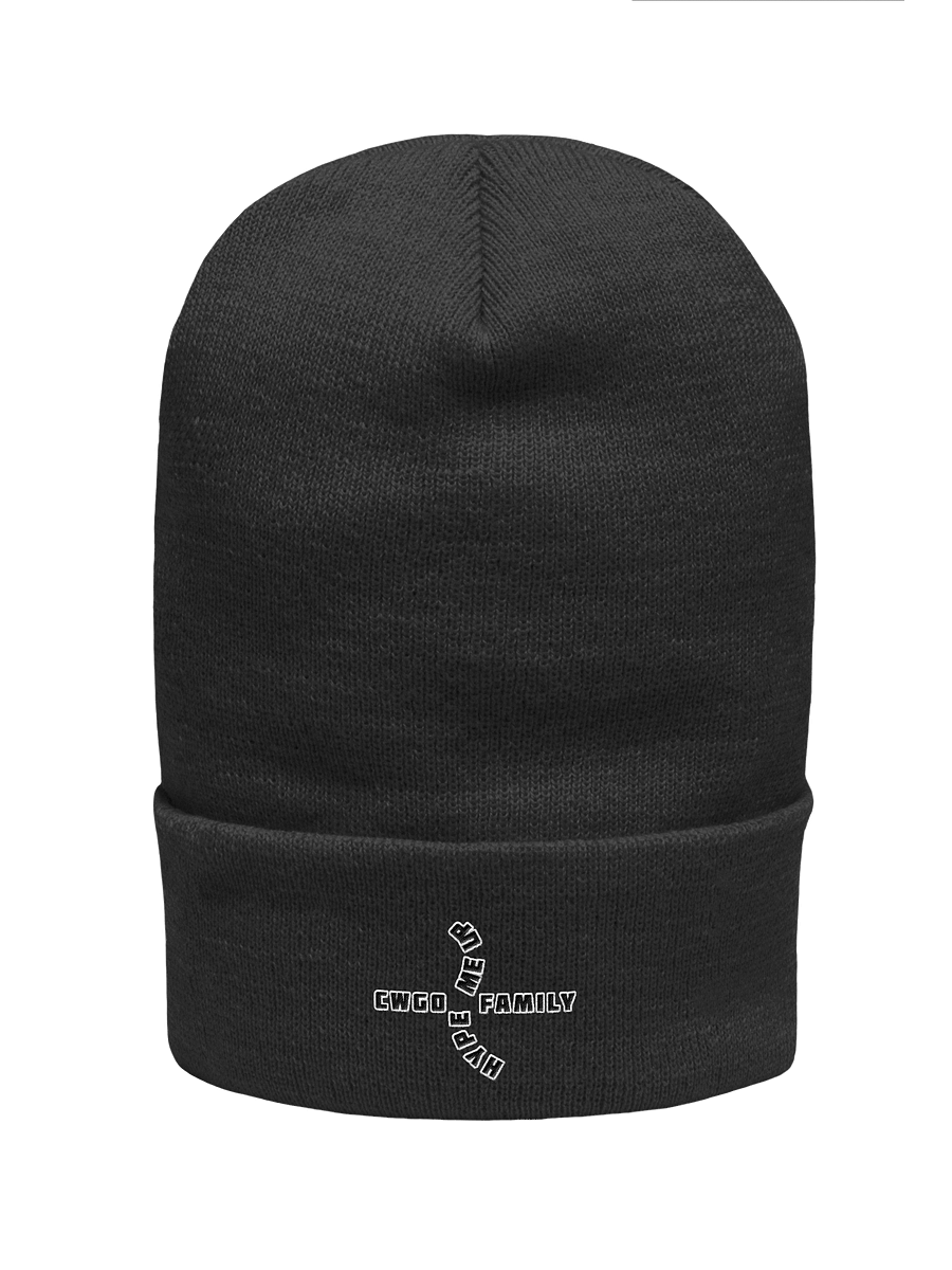 CYNTWHATSGOINGON CWGO FAMIY HYPE ME UP LOGO UNISEX SOFT BEANIE product image (4)