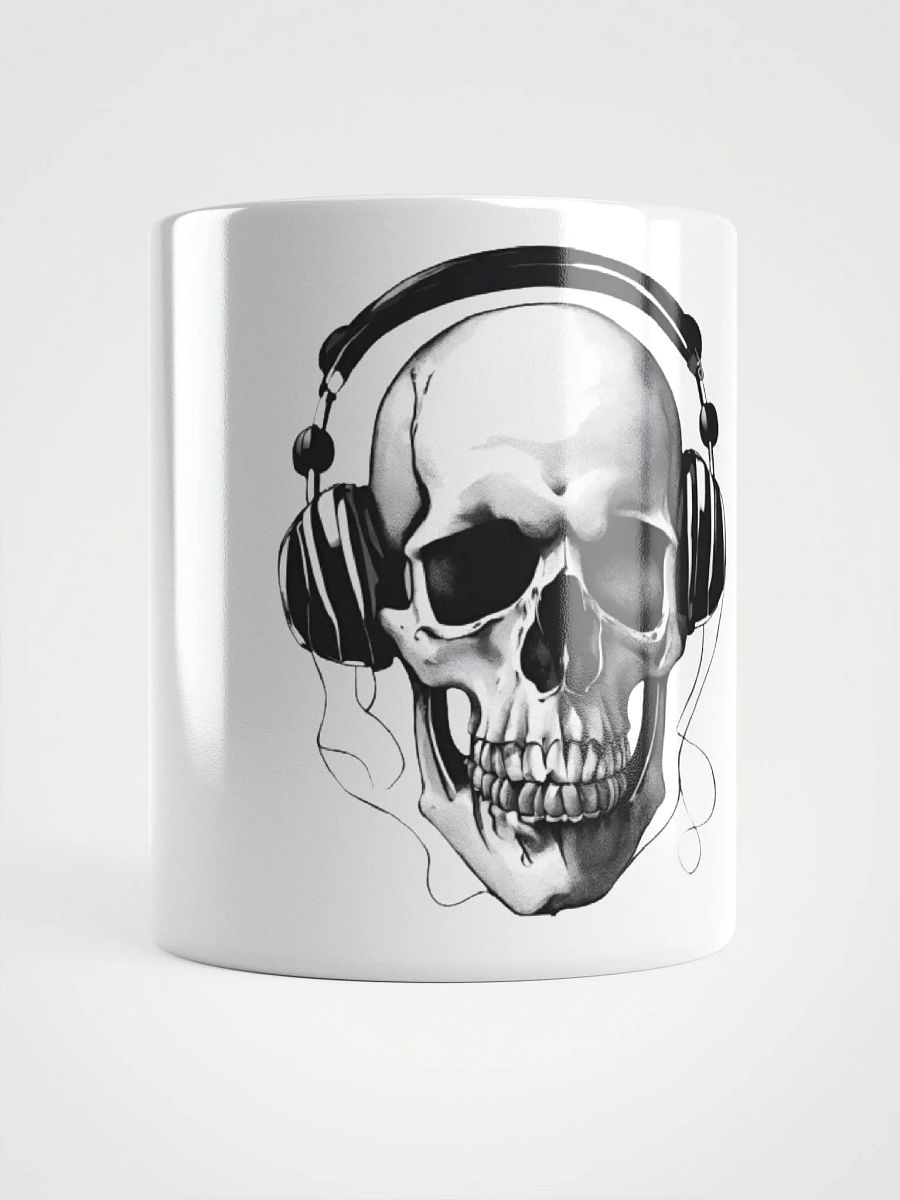 Batista736 Skull with Headphones Mug product image (10)