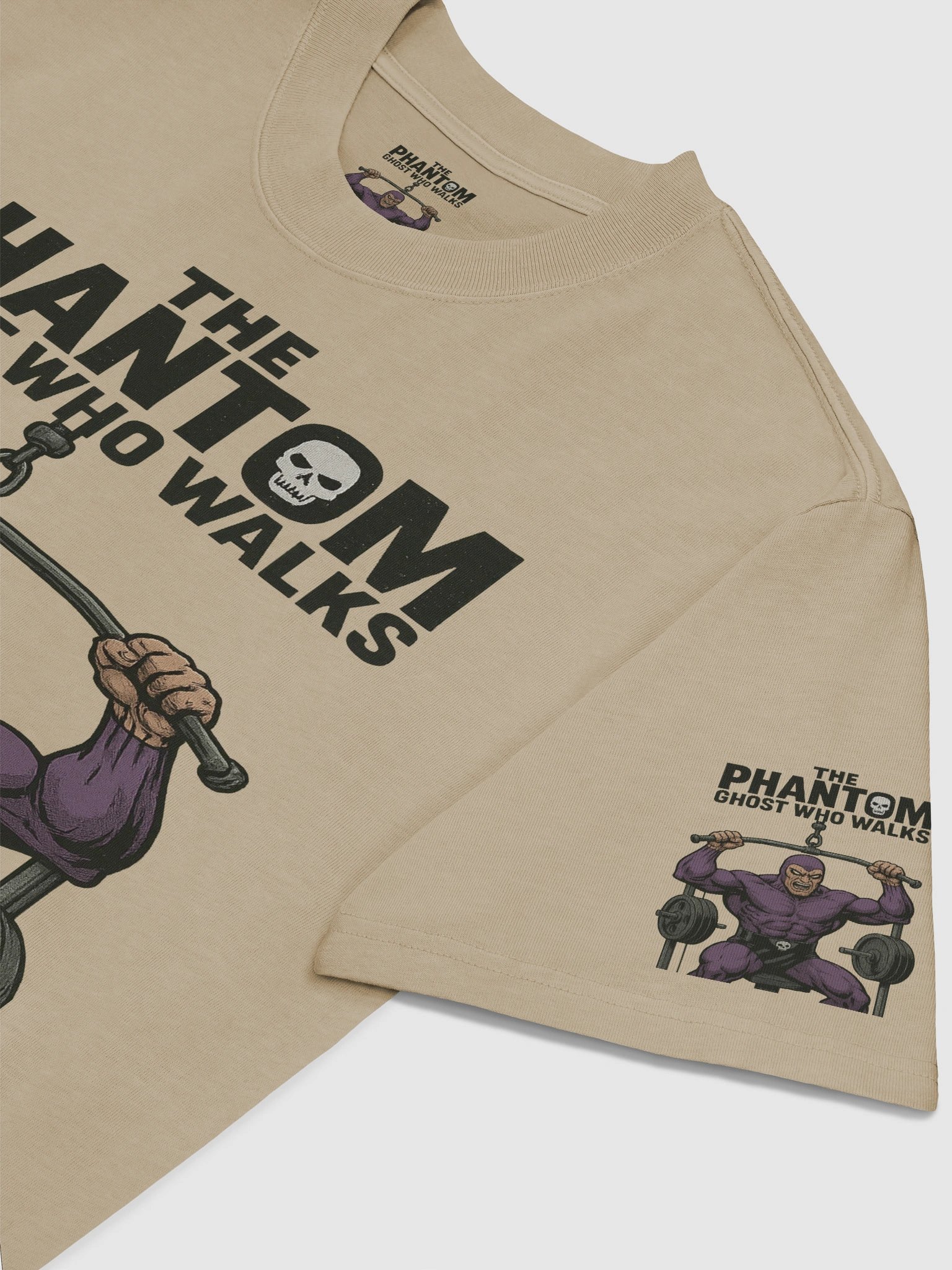 The Ghost Who Walks Strength Faded Tee product image (5)