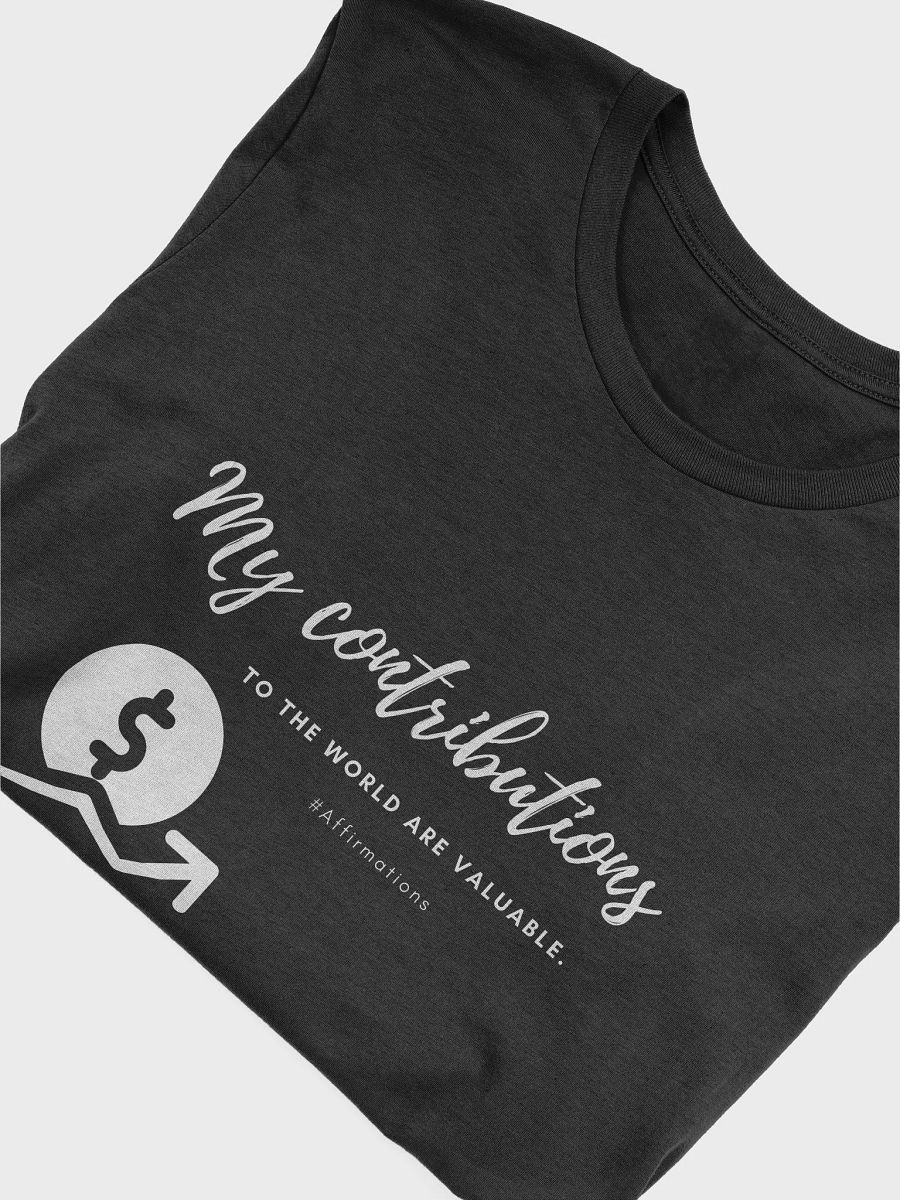 My contributions Unisex Super soft T-Shirt product image (22)