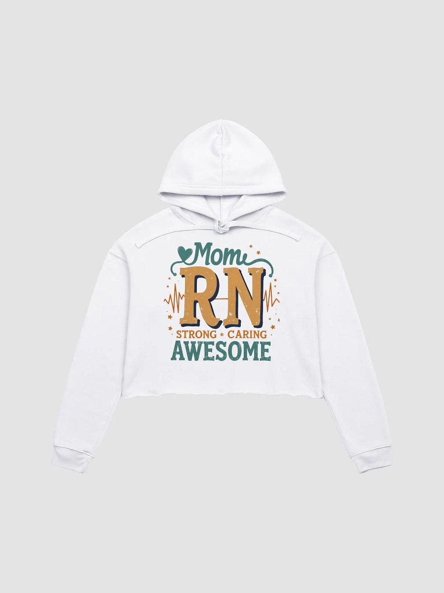 RN Strong & Awesome Crop Hoodie product image (6)